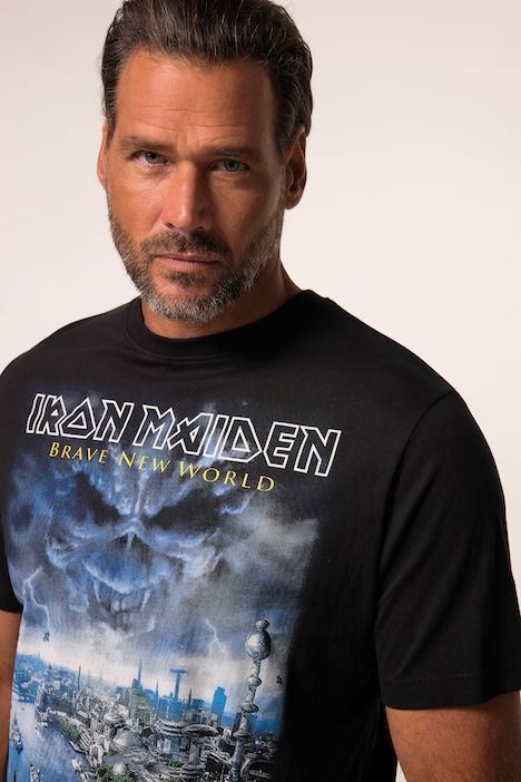 T-shirt du groupe, manches courtes, imprimé Iron Maiden  - jusqu'au 8 XL