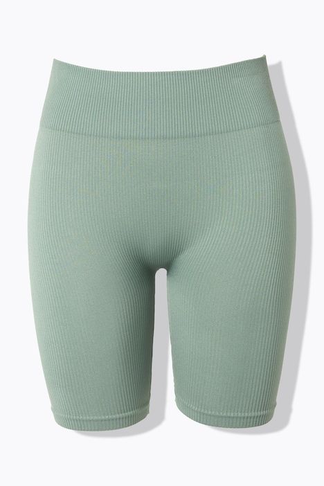 Panty en jersey côtelé. Large bande à la taille. Sans couture extérieure