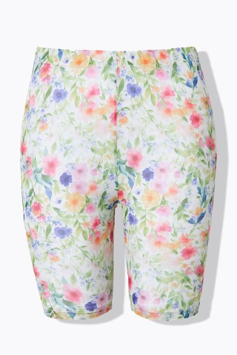 Panty en mesh. Imprimé à fleurs