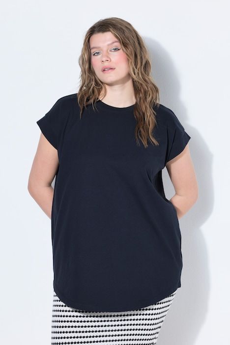 T-shirt, base arrondie