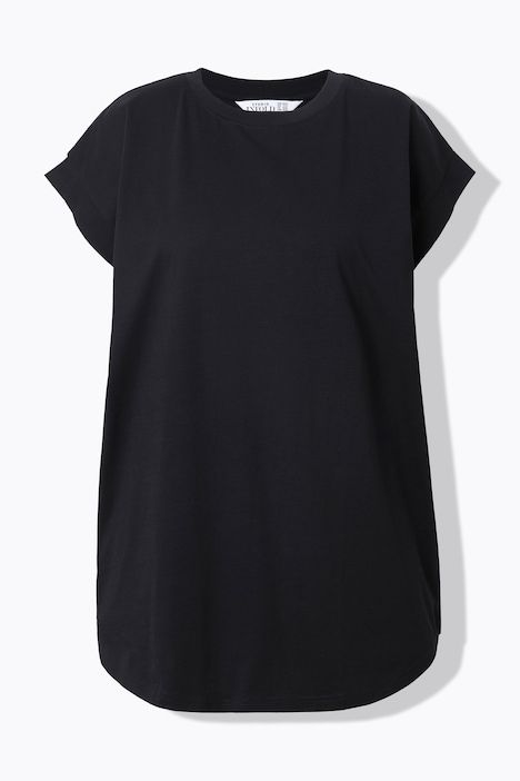 T-shirt, base arrondie