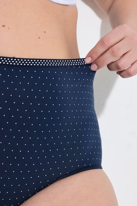 Culottes maxi, lot de 6, motif/uni