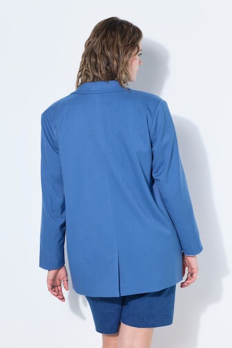 Blazer oversize, rivets en forme de cœur