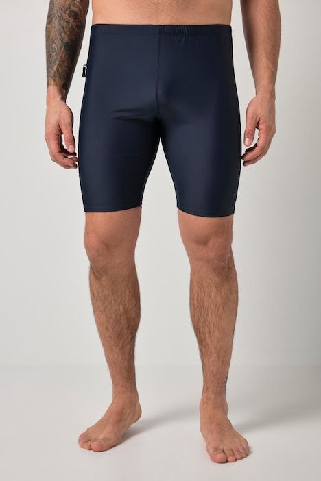 Short de bain coupe moulante, collection Beachwear, taille élastique et poche pour smartphone - jusqu'au 8 XL