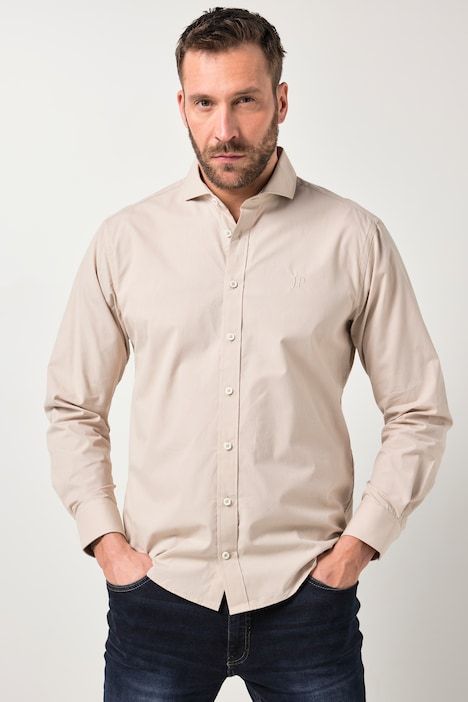 Chemise JP 1880 coupe Modern Fit, manches longues et col requin, collection Business - jusqu'au 8 XL