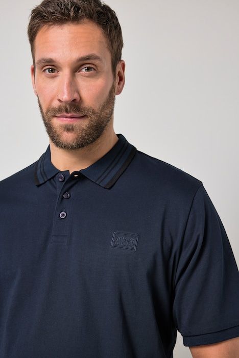 Polo JP 1880, flocage, coupe ventre confort et manches courtes - du XXL au 8 XL