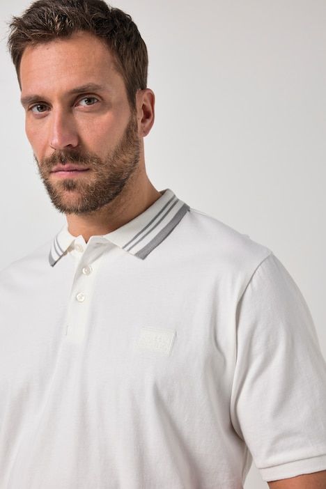 Polo JP 1880, flocage, coupe ventre confort et manches courtes - du XXL au 8 XL
