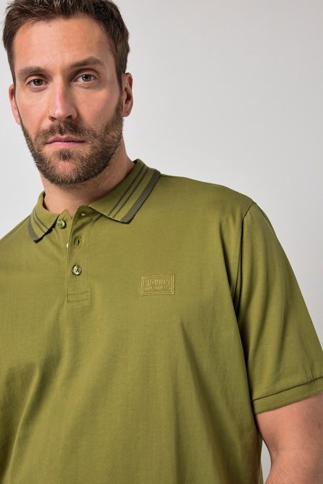 Polo JP 1880, flocage, coupe ventre confort et manches courtes - du XXL au 8 XL