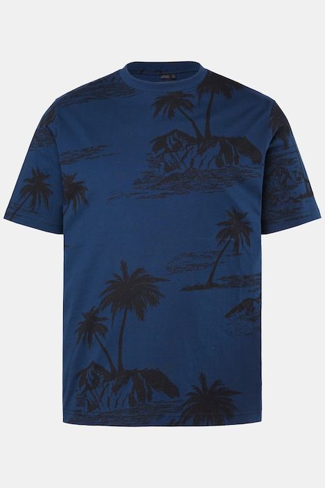 T-shirt à manches courtes, imprimé intégral - jusqu'au 8 XL