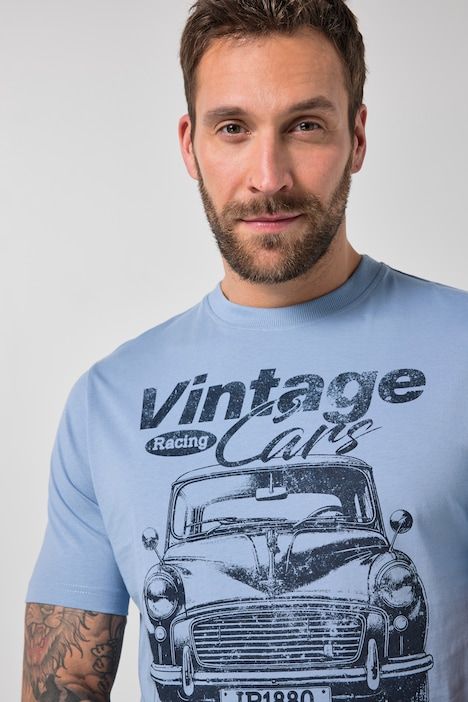 T-shirt à motif imprimé et manches courtes - jusqu'au 8 XL