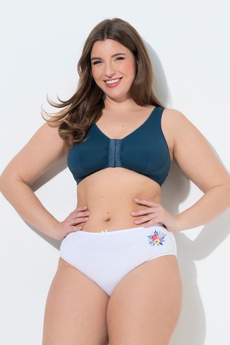 Lot de 5 culottes midi, motif petites fleurs