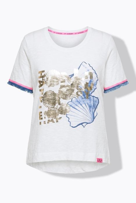 T-shirt, col rond, manches 1/2, imprimé