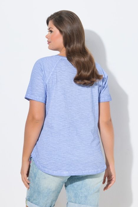 T-shirt, col rond, manches 1/2, imprimé