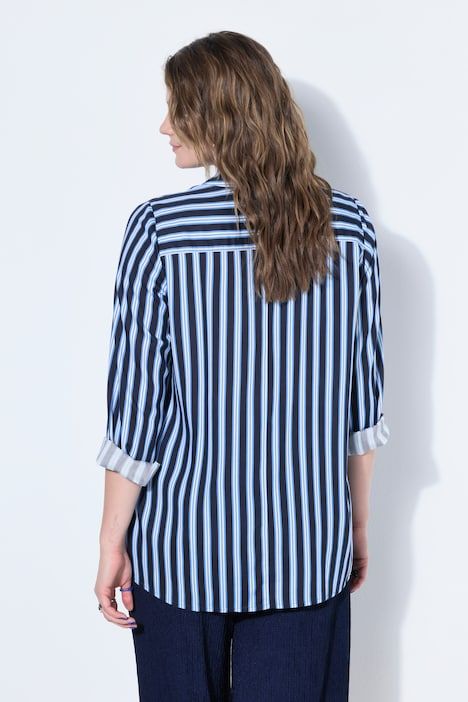 Chemisier, coupe droite, rayures