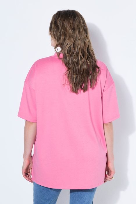 T-shirt oversize en jersey scuba