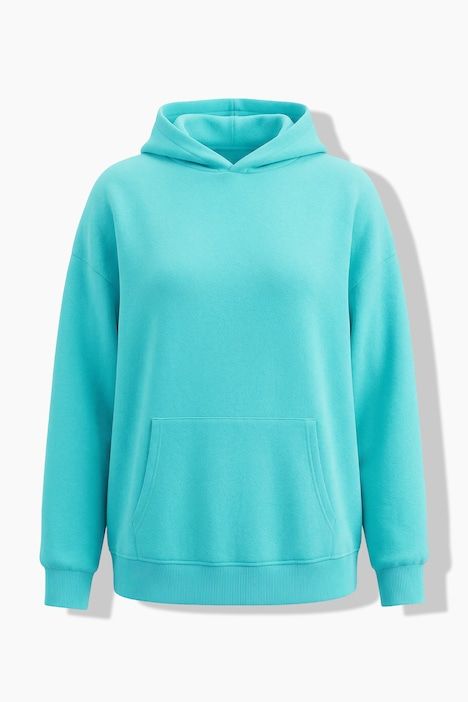 Sweat à capuche oversize, broderie et message au dos