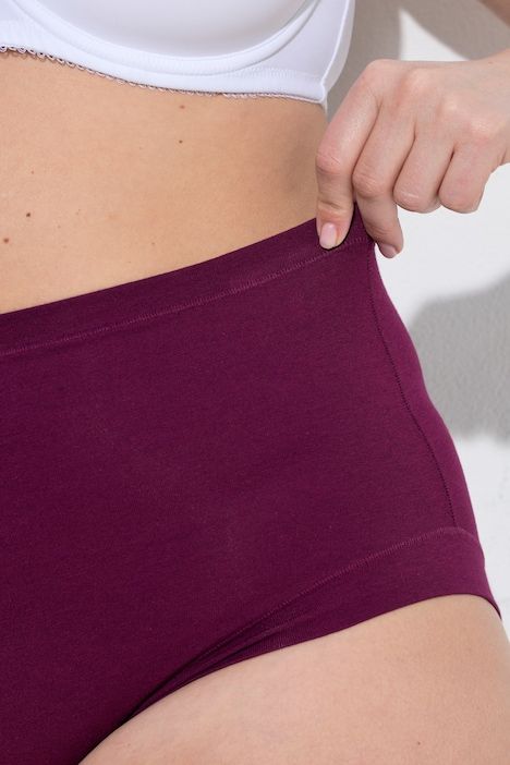 Culottes maxi en lot de 3, taille haute et style épuré