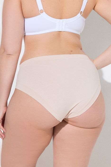 Lot de 3 slips midi, matière ultra-douce