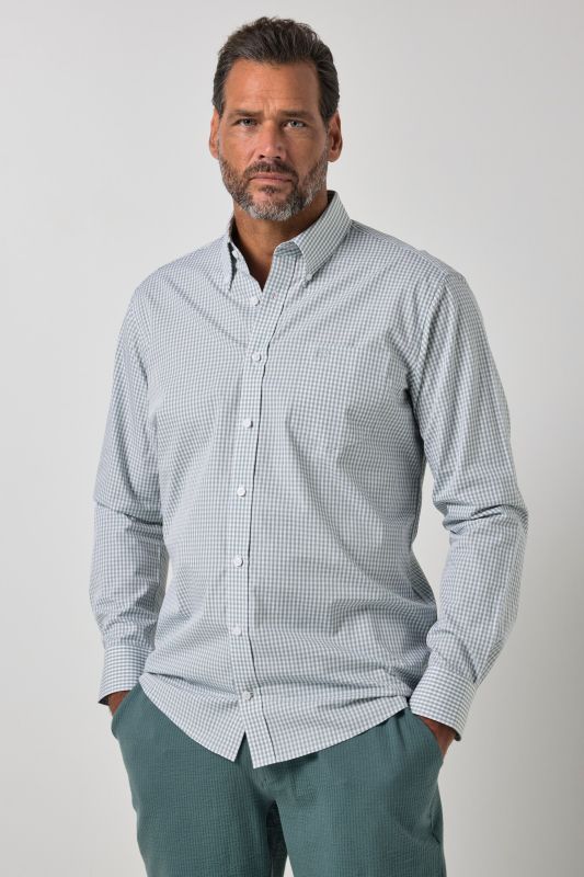 Chemise formelle à carreaux Vichy et coupe Comfort Fit - jusqu'au 8 XL