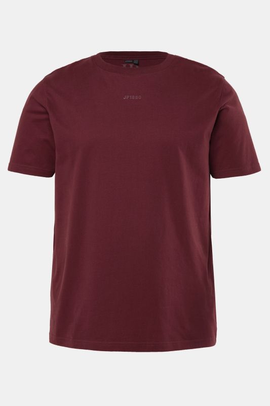 T-shirt JP 1880 à manches courtes, col rond et logo en relief - jusqu'au 8 XL