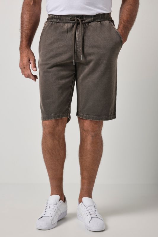 Bermuda en molleton JP 1880, taille élastique, style vintage - jusqu'au 8 XL