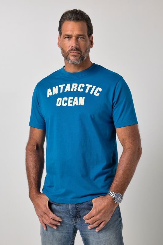 T-shirt à manches courtes et imprimé poitrine - jusqu'au 8 XL