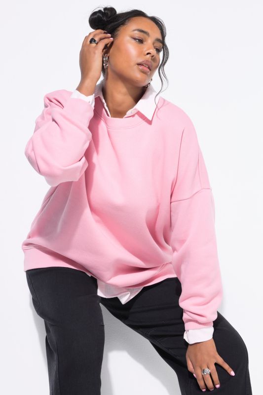 Sweat-shirt oversize extra long, label OEKO-TEK