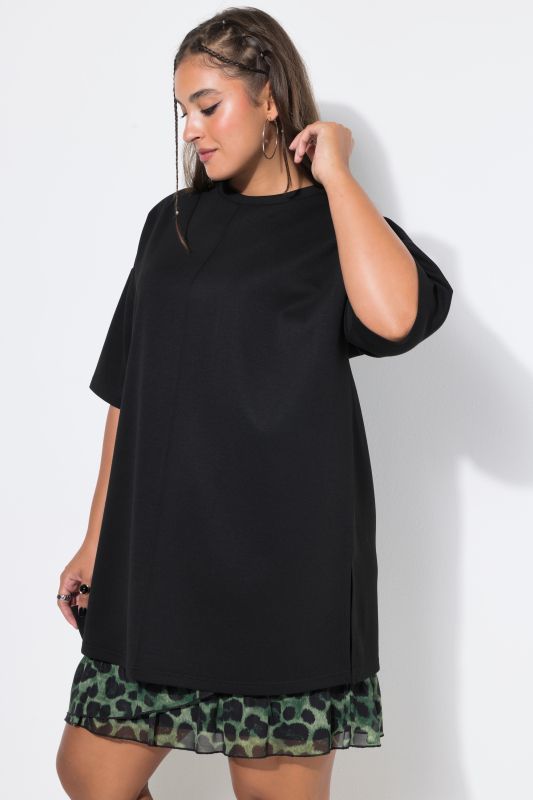 T-shirt oversize en jersey scuba