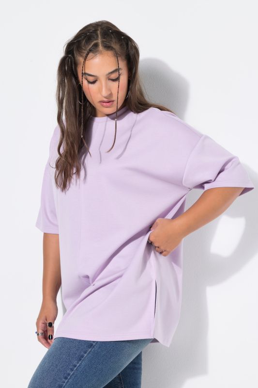 T-shirt oversize en jersey scuba