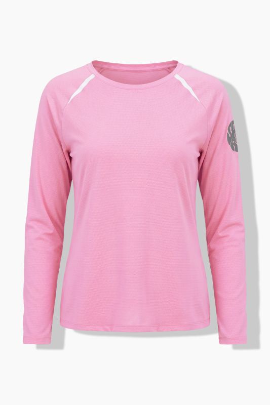 T-shirt technique protection SPF 50+, manches longues avec passe-pouces, décolleté rond
