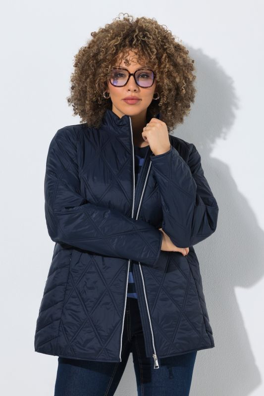 Veste matelassée HYPRAR avec col montant, en tissu déperlant