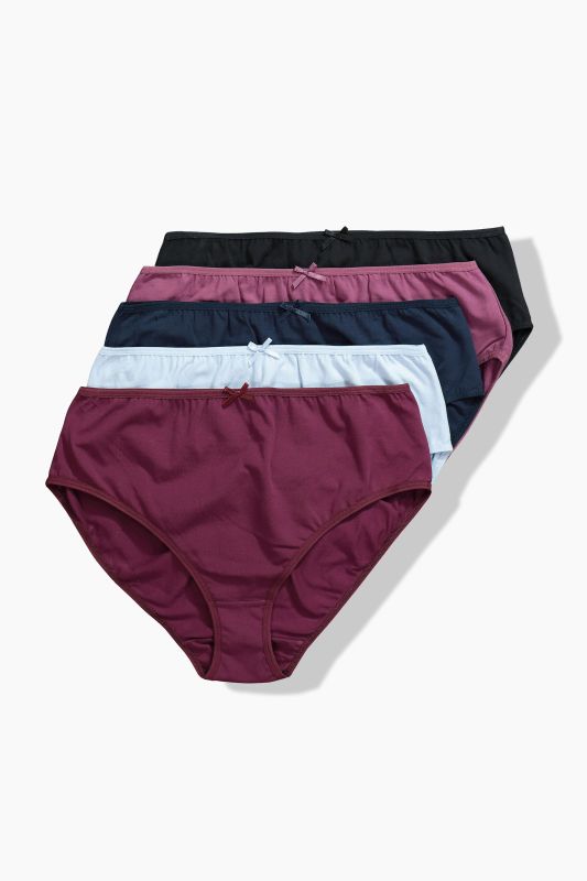 Lot de 5 culottes midi, coloris variés