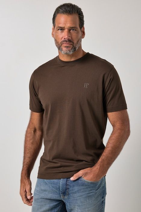 Lot de 2 T-shirts JP 1880, col rond, collection Basic - jusqu'au 8 XL