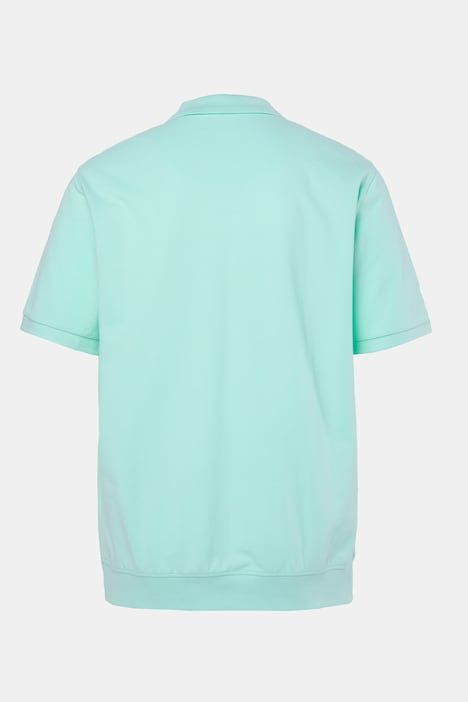 Polo en piqué à manches courtes, coupe ventre confort, collection Basic - du XXL au 10 XL