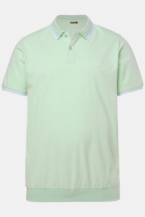 Polo ventre confort à manches courtes, maille piquée - jusqu'au 8 XL