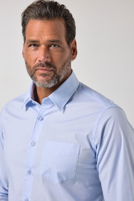 Chemise JP 1880 col Kent, finition FLEXNAMIC® et coupe Modern Basic Fit - jusqu'au 7 XL