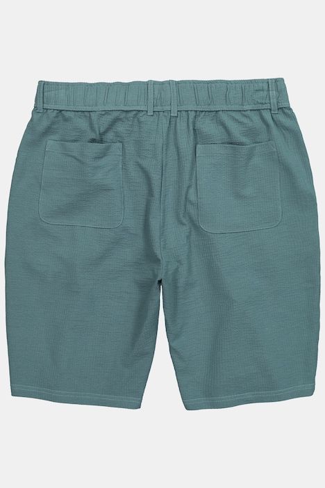 Bermuda JP 1880 en seersucker, bouton et fermeture zippée, 4 poches - jusqu'au 8 XL