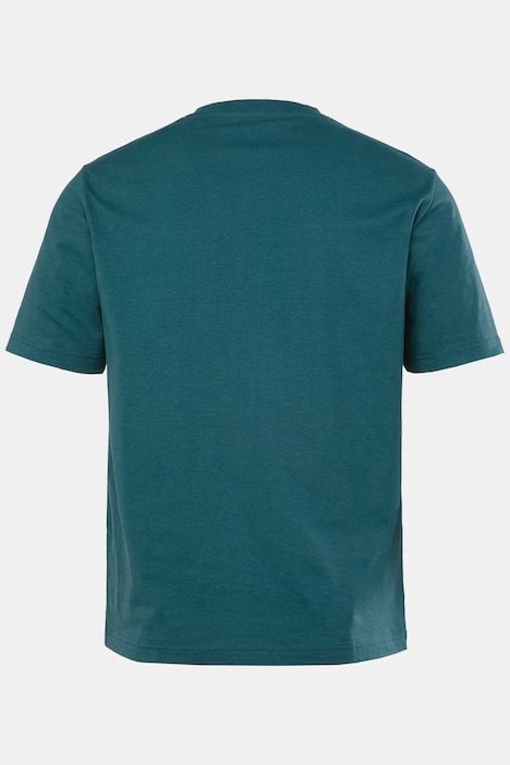 T-shirt JP 1880 à manches courtes, col rond et imprimé - jusqu'au 8 XL