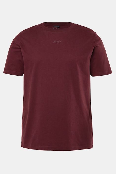 T-shirt JP 1880 à manches courtes, col rond et logo en relief - jusqu'au 8 XL