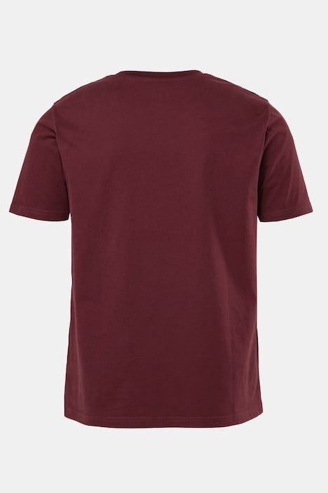 T-shirt JP 1880 à manches courtes, col rond et logo en relief - jusqu'au 8 XL