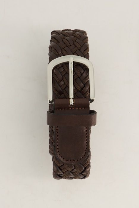 Ceinture JP 1880, cuir véritable tressé et extensible - jusqu'à 170 cm