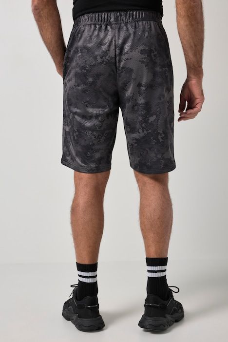 Bermuda FLEXNAMIC® ventre confort, mesh imprimé all-over (intégral), collection Fitness - jusqu'au 7 XL