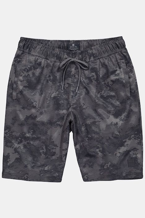 Bermuda FLEXNAMIC® ventre confort, mesh imprimé all-over (intégral), collection Fitness - jusqu'au 7 XL