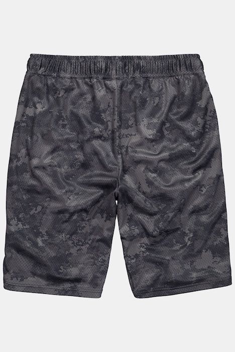 Bermuda FLEXNAMIC® ventre confort, mesh imprimé all-over (intégral), collection Fitness - jusqu'au 7 XL