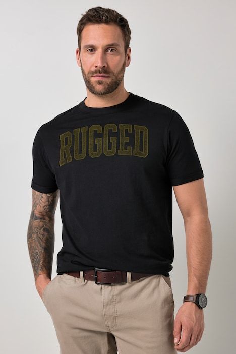 T-shirt à manches courtes et imprimé poitrine - jusqu'au 8 XL