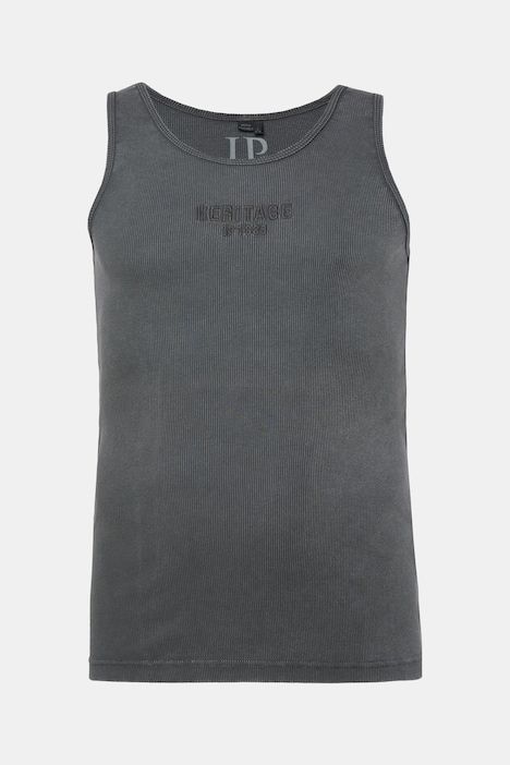 Débardeur en jersey côtelé, style vintage et imprimé poitrine - jusqu'au 8 XL