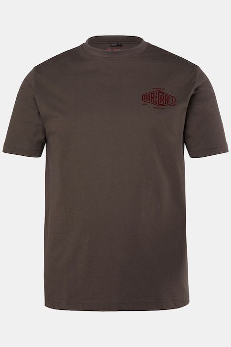 T-shirt à manches courtes et imprimé poitrine - jusqu'au 8 XL
