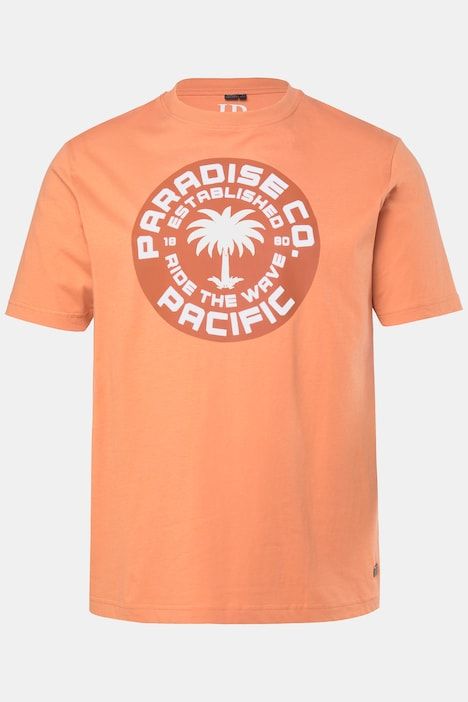 T-shirt à manches courtes et imprimé poitrine - jusqu'au 8 XL