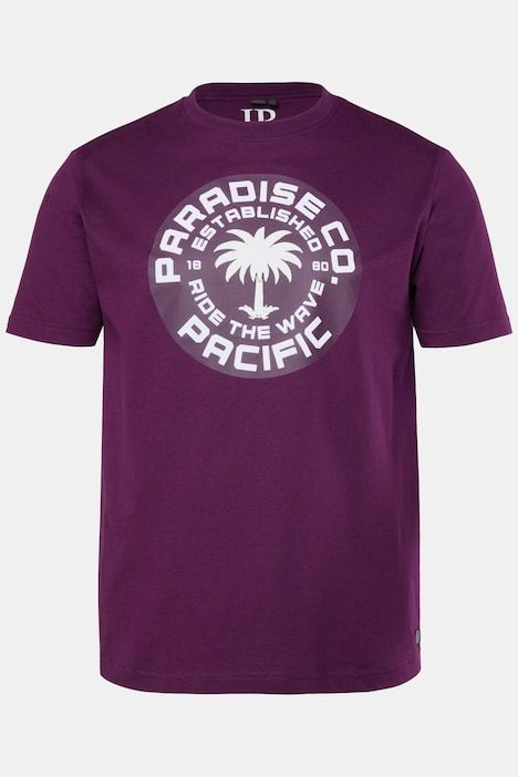 T-shirt à manches courtes et imprimé poitrine - jusqu'au 8 XL