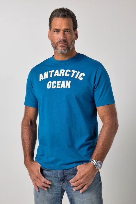 T-shirt à manches courtes et imprimé poitrine - jusqu'au 8 XL